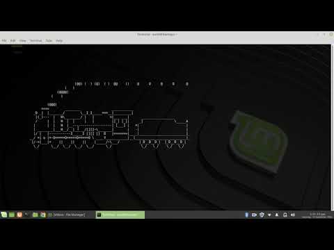 Linux Mint & Ubuntu - ls sl & man command tutorial - amazing train on terminal
