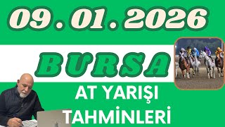09 Ocak 2026 Cuma Bursa At Yarışı Tahminleri At Yarışı Yorumlar - Youtube - Tjk - Canlı Nasıl