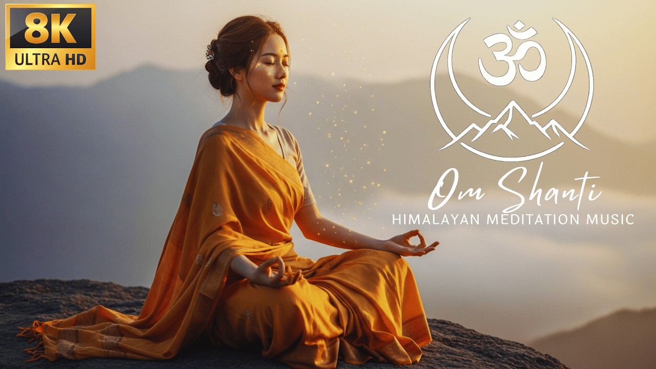 🕉️ OM SHANTI: Himalayan Peace Meditation | Sitar & Sacred Flute for Instant Anxiety Relief & Spirit