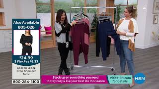 Colleen Lopez Brushed Fleece Livein Legging