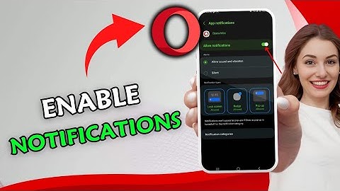 How to Enable Notifications in Opera Mini 2025?