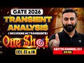 GATE 2026 | Transient Analysis in One-Shot 🔥 | EE/ECE/IN | Aditya Kanwal Sir