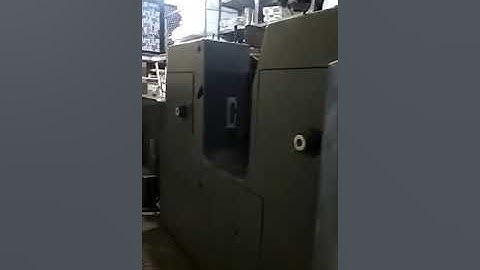 Heidelberg MOZ-P Offset Printing Machine 2 Colour