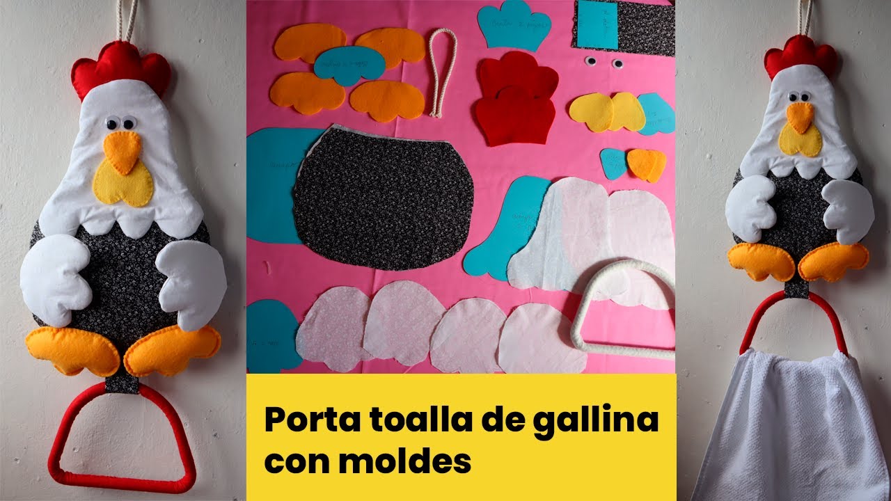 APRENDE HACER TOALLA DE COCINA CON MOLDES PASO A PASO