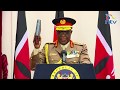 Major General Robert Kariuki Kibochi sworn into office