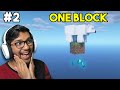 I FOUND DIAMONDS AND POLAR BEAR ONE BLOCK IN KHATARNAK MINECRAFT PART 2 !!