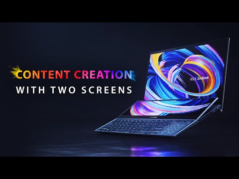 The best laptop for content creation | ZenBook Pro Duo 15 OLED