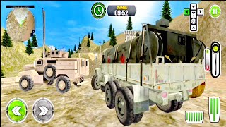 【GAME】| 🎮รถทหารออกลาดตระเวนบนเขา#2 | Offroad army truck transporter game | 3IN1【MOBILE GAMEs】❤️ screenshot 5