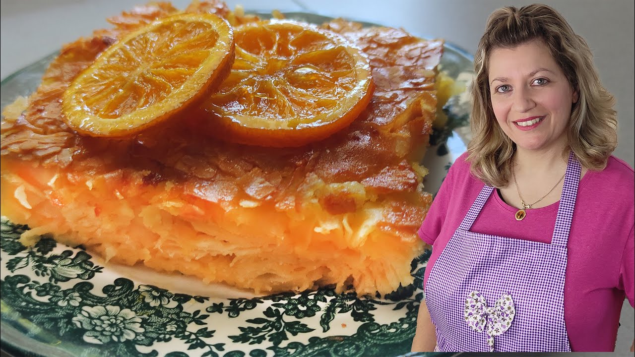 Η Πορτοκαλόπιτα της Ελένης χωρίς σιρόπι με φύλλο κρούστας και 1 μυστικό που την απογειώνει!