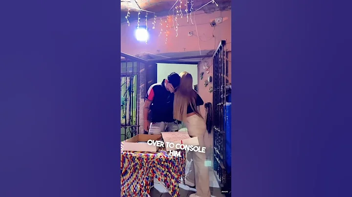 She gave her boyfriend the perfect birthday gift 👏