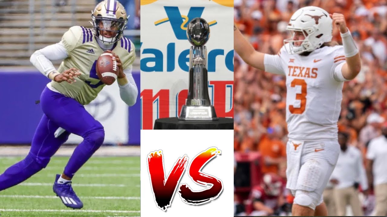 Valero Alamo Bowl (Texas VS Washington) Prediction YouTube