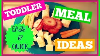 Toddler Meal Ideas | Quick & Easy | Collab!