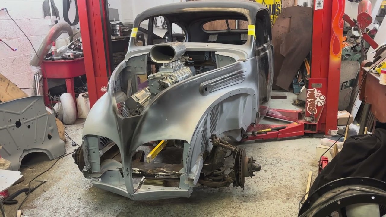 1938 Lincoln Zephyr Bonneville build 