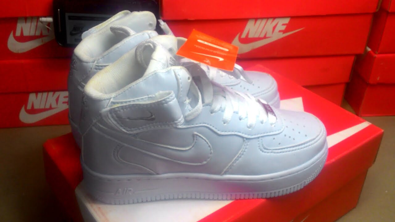NIKE AIR FORCE 1 CANO ALTO R$129,90 - LojaWinStore.com.br - YouTube