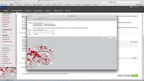 Blackboard - Hyperlinks