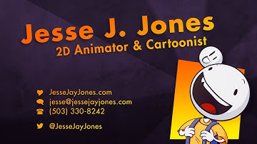 Jesse J. Jones – 2D Animation Reel