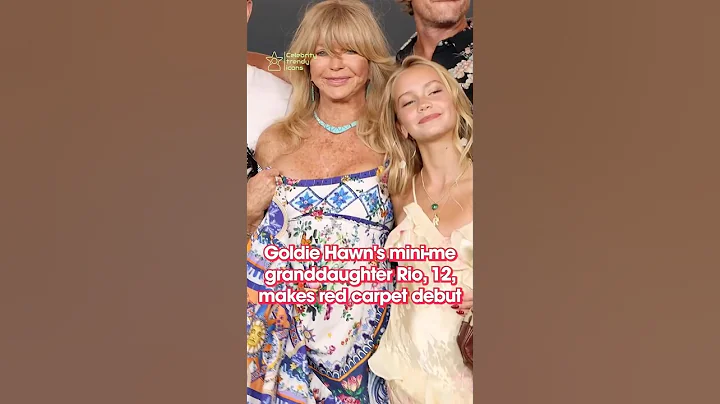 Goldie Hawn 12 Year Grand daughter Rio on Red Carpet♥️ #antesedepois #shorts #hollywood #redcarpet