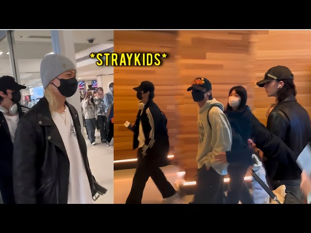 StrayKids Leaving Sydney, Australia After their Dominate Concert