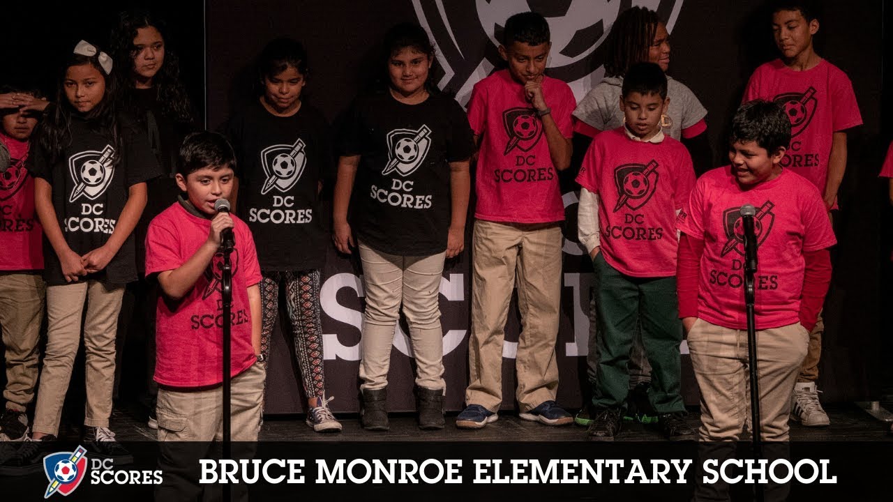 Bruce Monroe Elementary School performs at the 2018 Westside Poetry