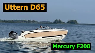 Uttern D65 / Mercury F200 - test łodzi motorowej