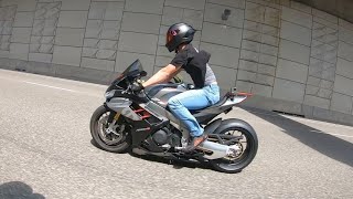 Bmw s1000rr vs Aprilia rsv4 vs Suzuki Hayabusa vs Kawasaki Zx14 vs Yamaha R1