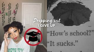 #chitchat |Not graduating on time|#collegedropout #collegevlogs #unt