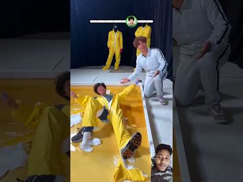 human glue trap #funny  #game #viralshorts