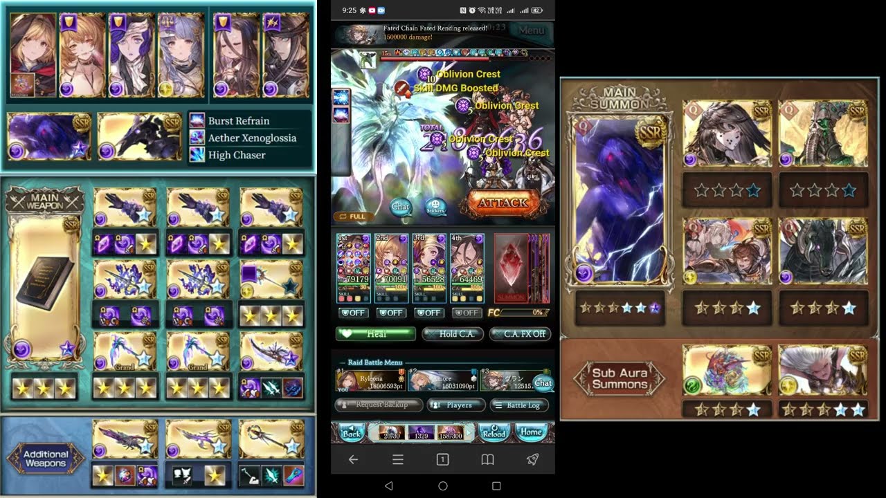 グラブル 天元 闇 ウィザード・オリジン マグナ || GBF WO Magna Hexa Dark