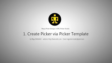01. Create Picker From Picker Template