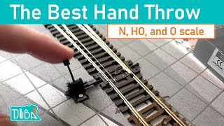 104 - How To Install A Caboose Industries Hand-Throw Turnout.