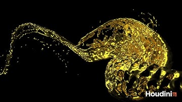 Houdini: Pop Fluid Simulation