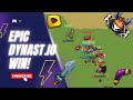 Dynast.io - Teaching them to play? - win🔥