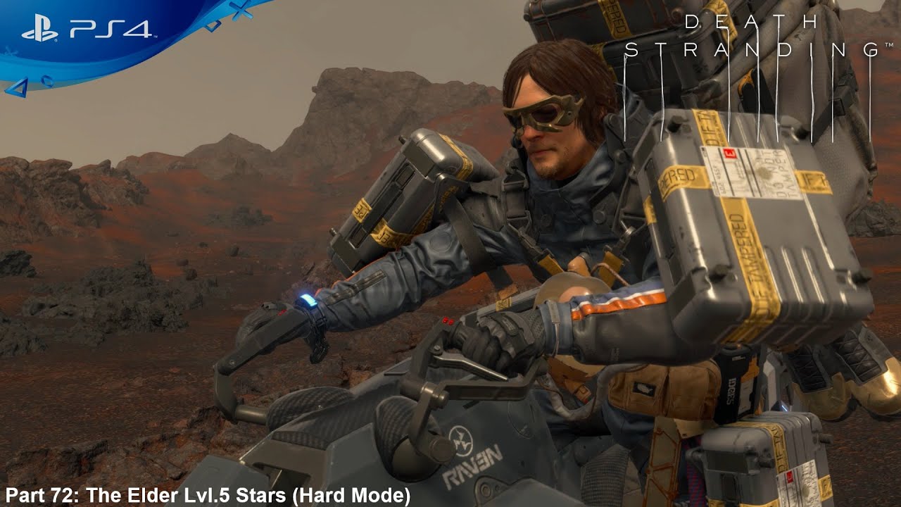 Death Stranding The Elder Level 5 Stars/BT Handgun (Lv.2) Data