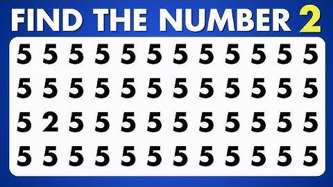 Test Your Vision! Can YOU Find the Odd Numbers in this Puzzle Quiz? | #puzzle #viral #video #shorts