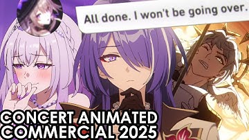 Reaction to the Concert Animated Commercial: "Filming in Progress" | Honkai: Star Rail