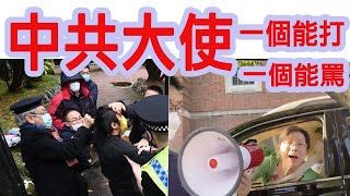 中共大使武藝高強：一個能打  一個能罵