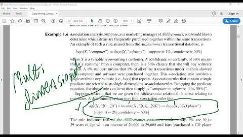 Frequent Patterns and Association analysis 2