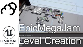 LIVE - Epic Mega Jam - Blender 2.8 Level Design - Scifi - Day 3