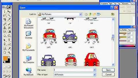 Photoshop 7 Tutorial Urdu Part 7 By Irfan Wazir Ali   YouTube
