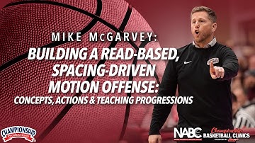 Building a Read-Based, Spacing-Driven Motion Offense: Concepts, Actions & Teaching Progressions