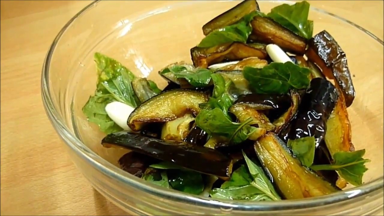 Салат Баклажаны с Чесноком Итальянский Рецепт #salad #баклажаны