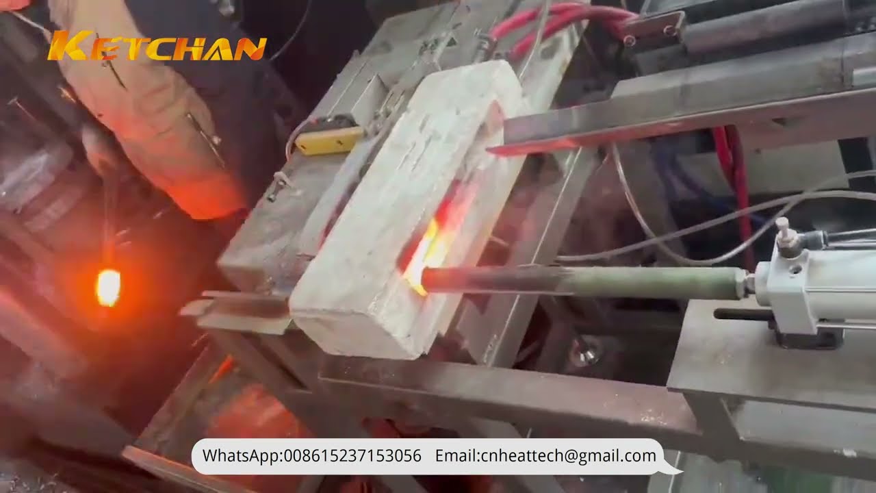 Induction Heating for Bar End Forging