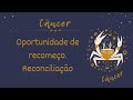 CÂNCER♋️OPORTUNIDADE DE RECOMEÇO-RECONCILIAÇÃO-TERÇA-FEIRA  #tarot #signos #cancer