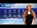 Saturday September 12, 2026 A.M. Forecast: Stray shower chance today, better rain chance Sunday
