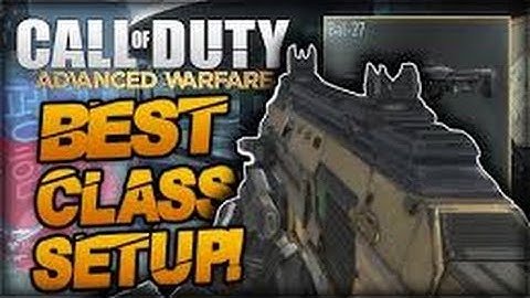 COD: Advanced Warfare - "BAL-27" BEST CLASS SETUP! (COD: AW Multiplayer Class Set ups)