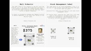 Assistance with different didactic label types