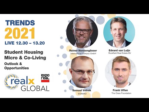 Video EXPO REAL: Student Housing, Micro & Co Living - youtube
