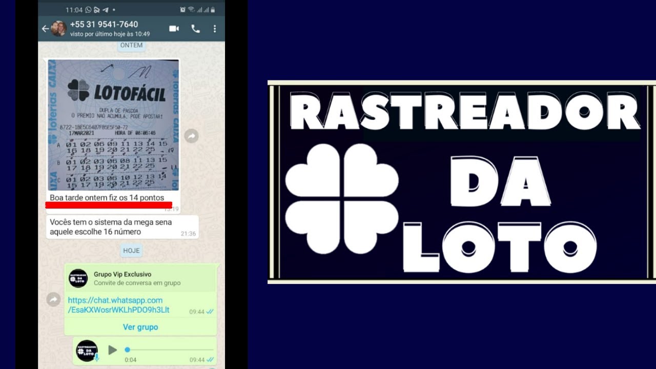 Grupo Víp Rastreador da loto resultados