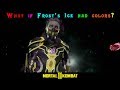 Frost Ice Colors - Mortal Kombat 11