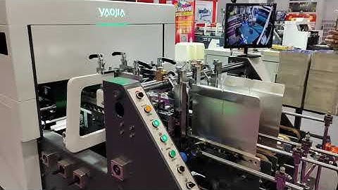 YAOJIA High Speed Multifunction Inspection Folder Gluer Machine YJP-900